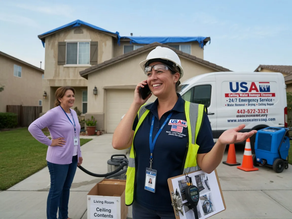 Ceiling Water Damage Restoration Dunbar, NE FAQs